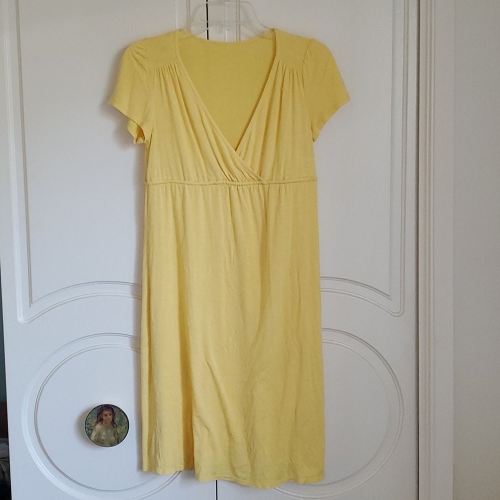 Yellow dress loungewear
